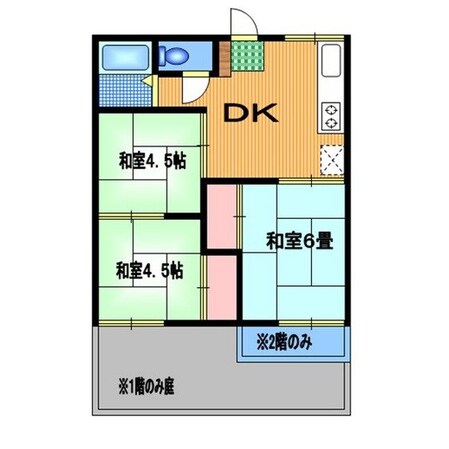 ハイツ917の物件間取画像